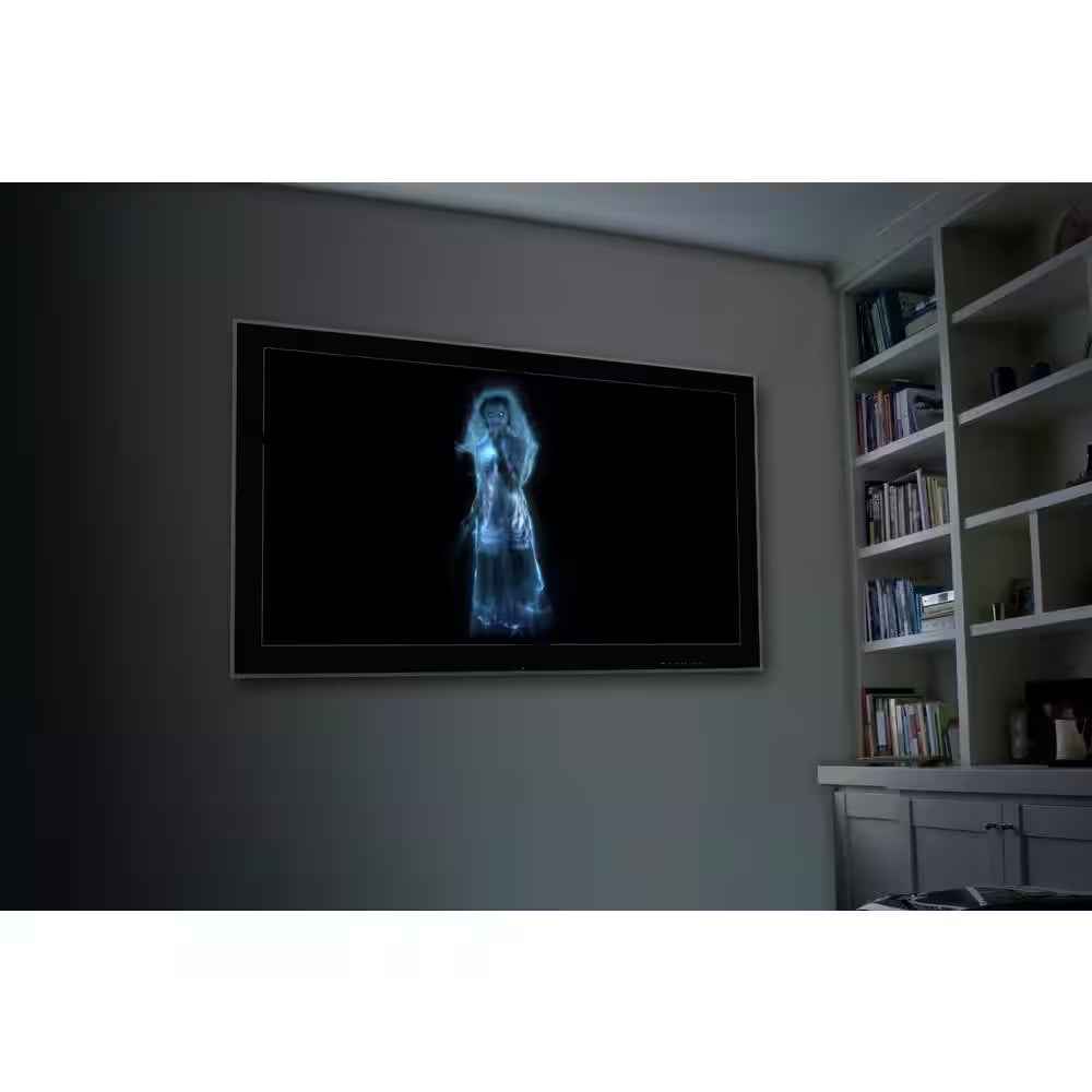Spooky Halloween Hollusion Digital Decoration Kit Includes 8 Atmosfx Video Effects for Halloween 5.5 Ft. X 9 Ft. Screen - BINZAAR