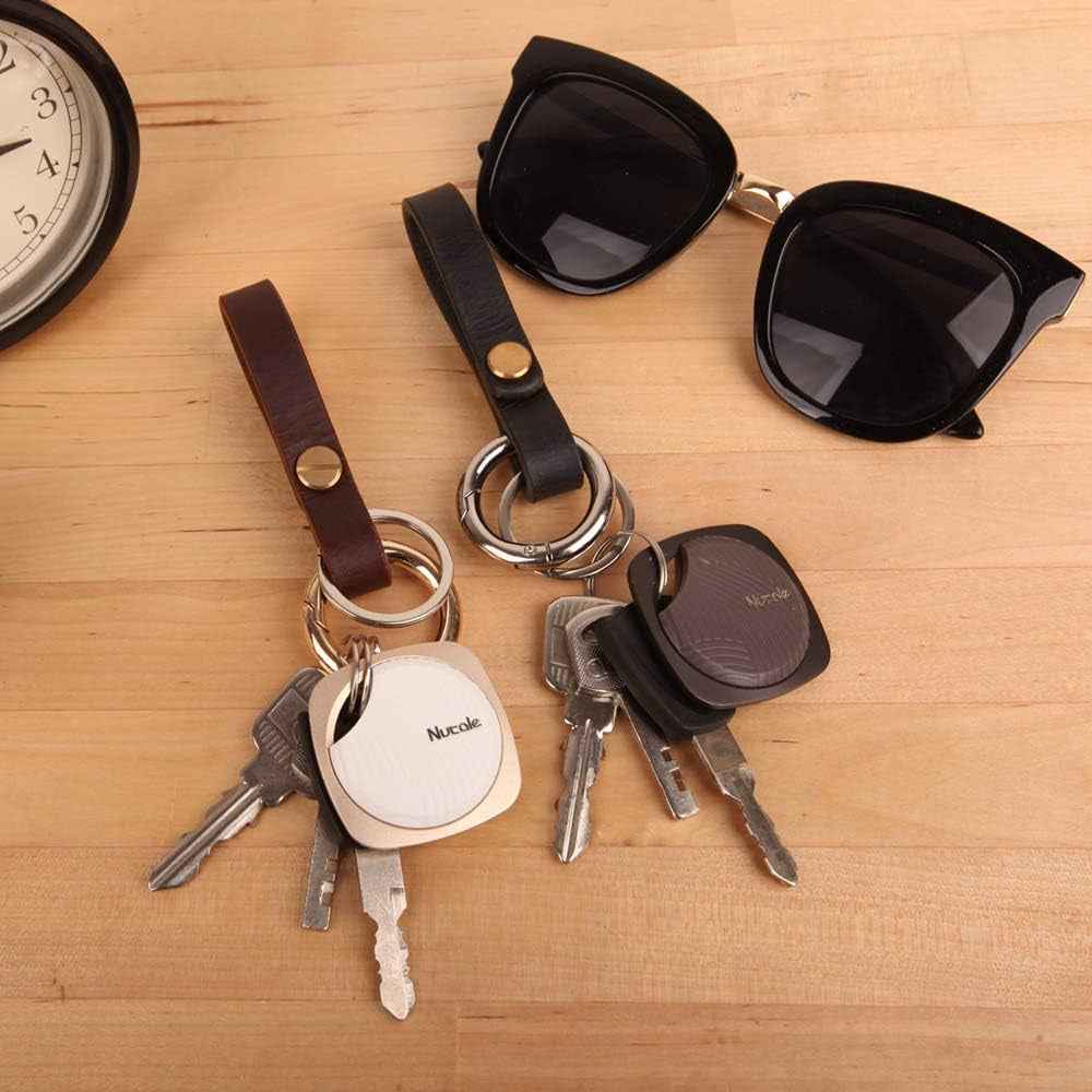 Focus Key Finder Smart Tracker Anti-Lost Alarm Item Locator Wireless for Key Phone Wallet Pet Bluetooth Tracking Device, Battery Can Be Replaced (Gold & Black, 2 Pack) - BINZAAR