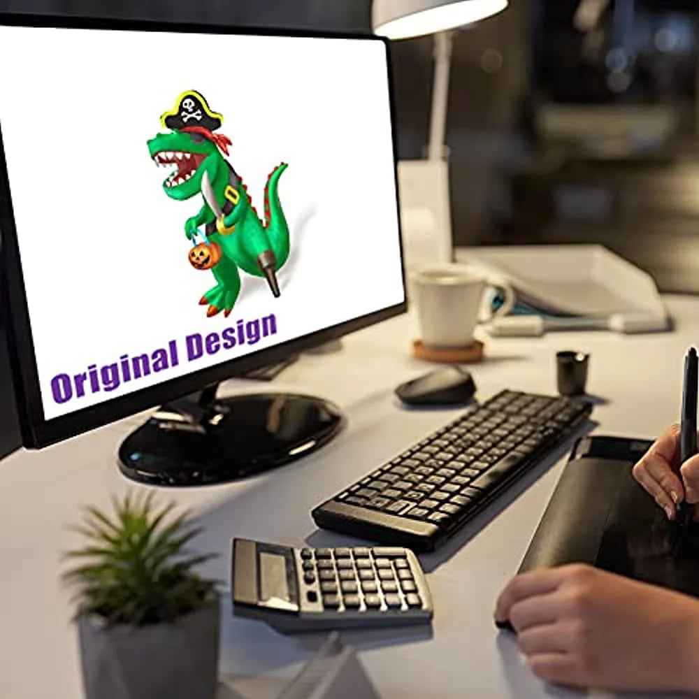 7FT Outdoor Halloween Decorations Halloween Dinosaur Inflatable, Halloween Inflatables Blow up Dinosaur, Green Pirate Dino Halloween Decorations Dinosaur Halloween Inflatable for Holiday/Party - BINZAAR