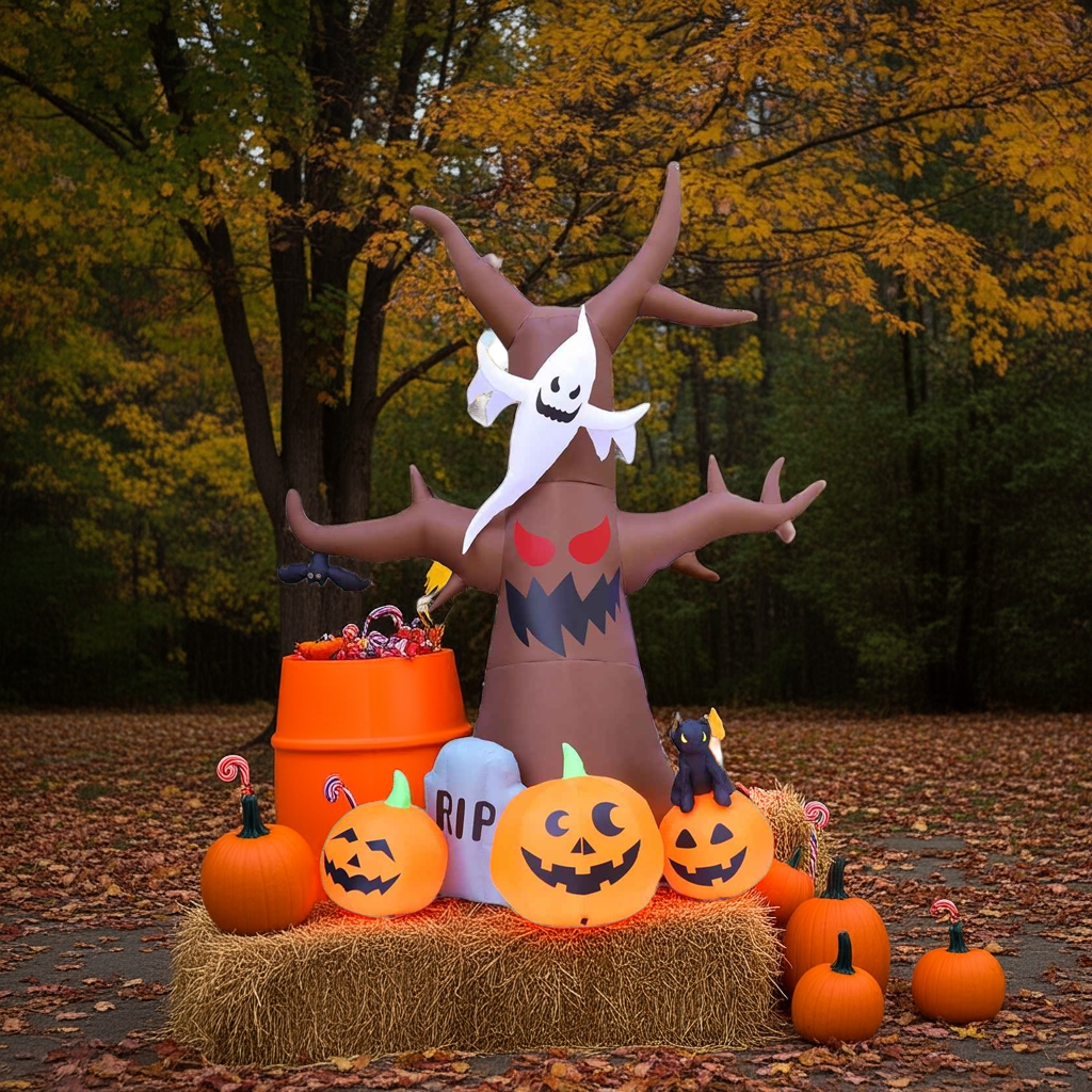 Giant Halloween Tree Inflatable