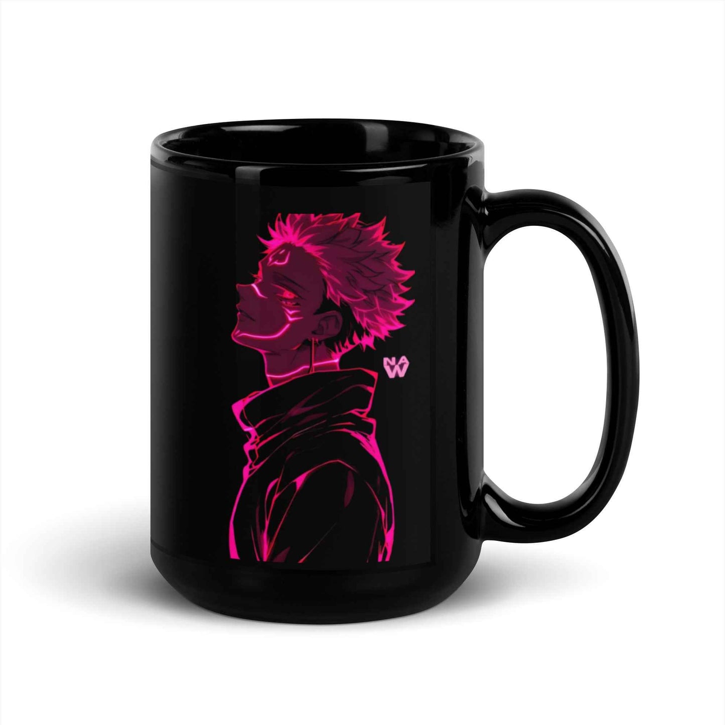 Black Glossy Mug