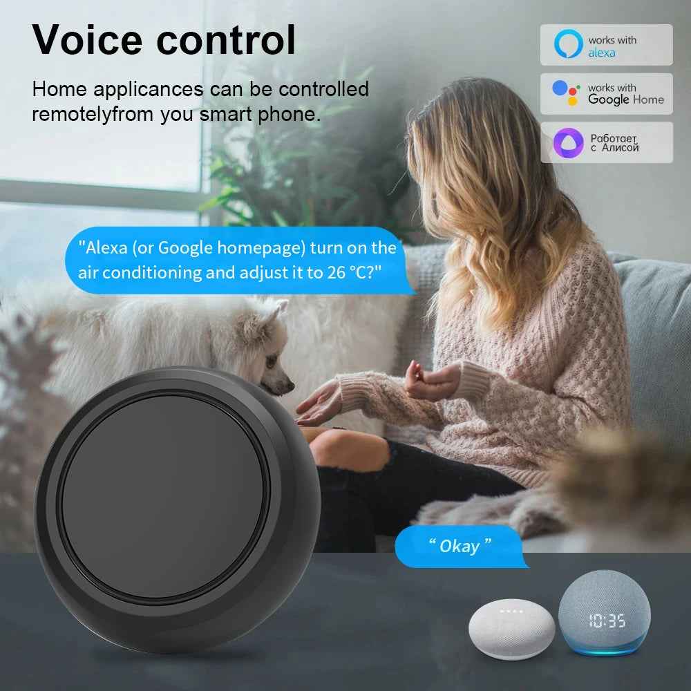 Tuya Wifi Smart IR Remote Controller Smart Home Infrared Universal Remote Blaster One for All Control AC TV DVD CD AUD SAT - BINZAAR