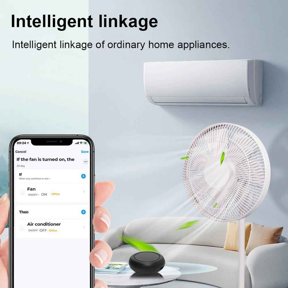 Tuya Wifi Smart IR Remote Controller Smart Home Infrared Universal Remote Blaster One for All Control AC TV DVD CD AUD SAT - BINZAAR