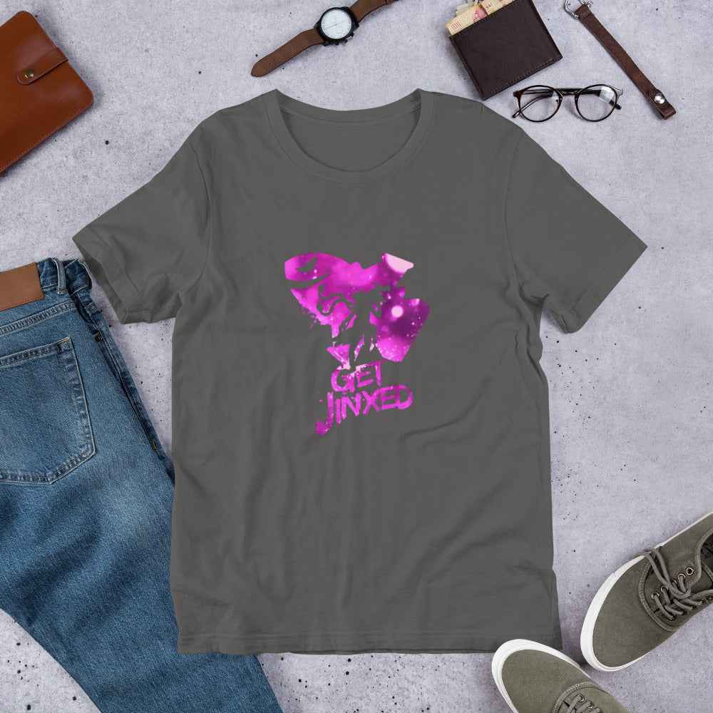 Unisex T-Shirt featuring Arcane Jinx - Get Jinxed Style - BINZAAR