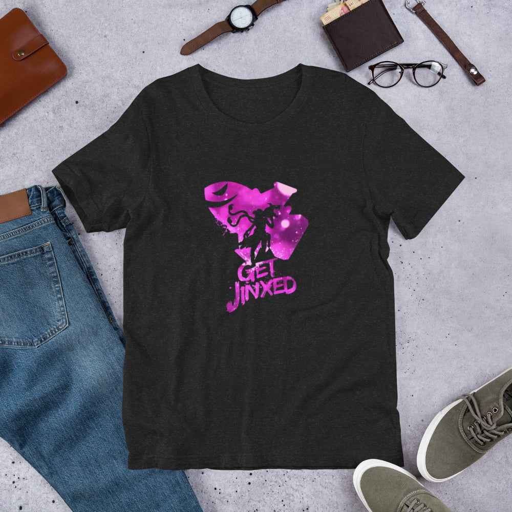 Unisex T-Shirt featuring Arcane Jinx - Get Jinxed Style - BINZAAR