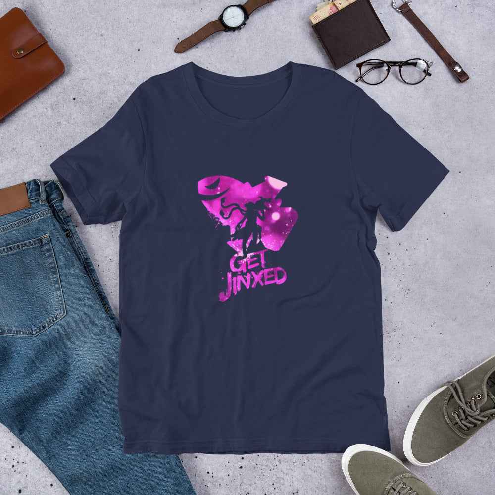 Unisex T-Shirt featuring Arcane Jinx - Get Jinxed Style - BINZAAR