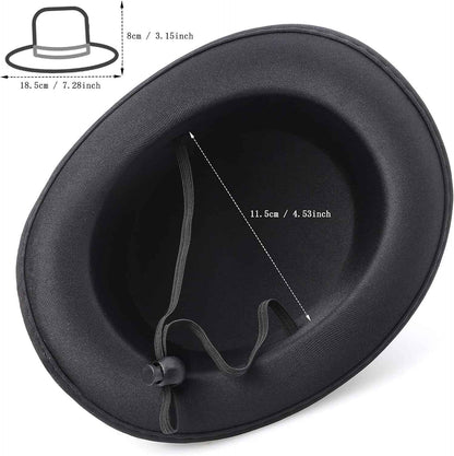 2 Pieces Pet Formal Accessories Set - Pet Top Hat with Pet Formal Necktie/Bowtie Birthday Party Gradation Halloween Costumes Accessories for Dog Cat (Black-B) One Size