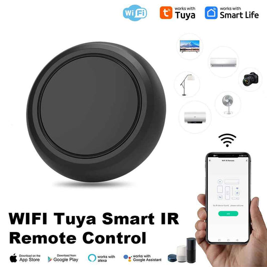 Tuya Wifi Smart IR Remote Controller Smart Home Infrared Universal Remote Blaster One for All Control AC TV DVD CD AUD SAT - BINZAAR