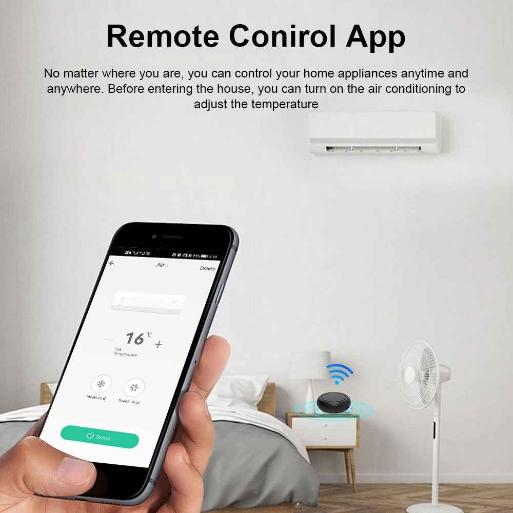 Tuya Wifi Smart IR Remote Controller Smart Home Infrared Universal Remote Blaster One for All Control AC TV DVD CD AUD SAT - BINZAAR