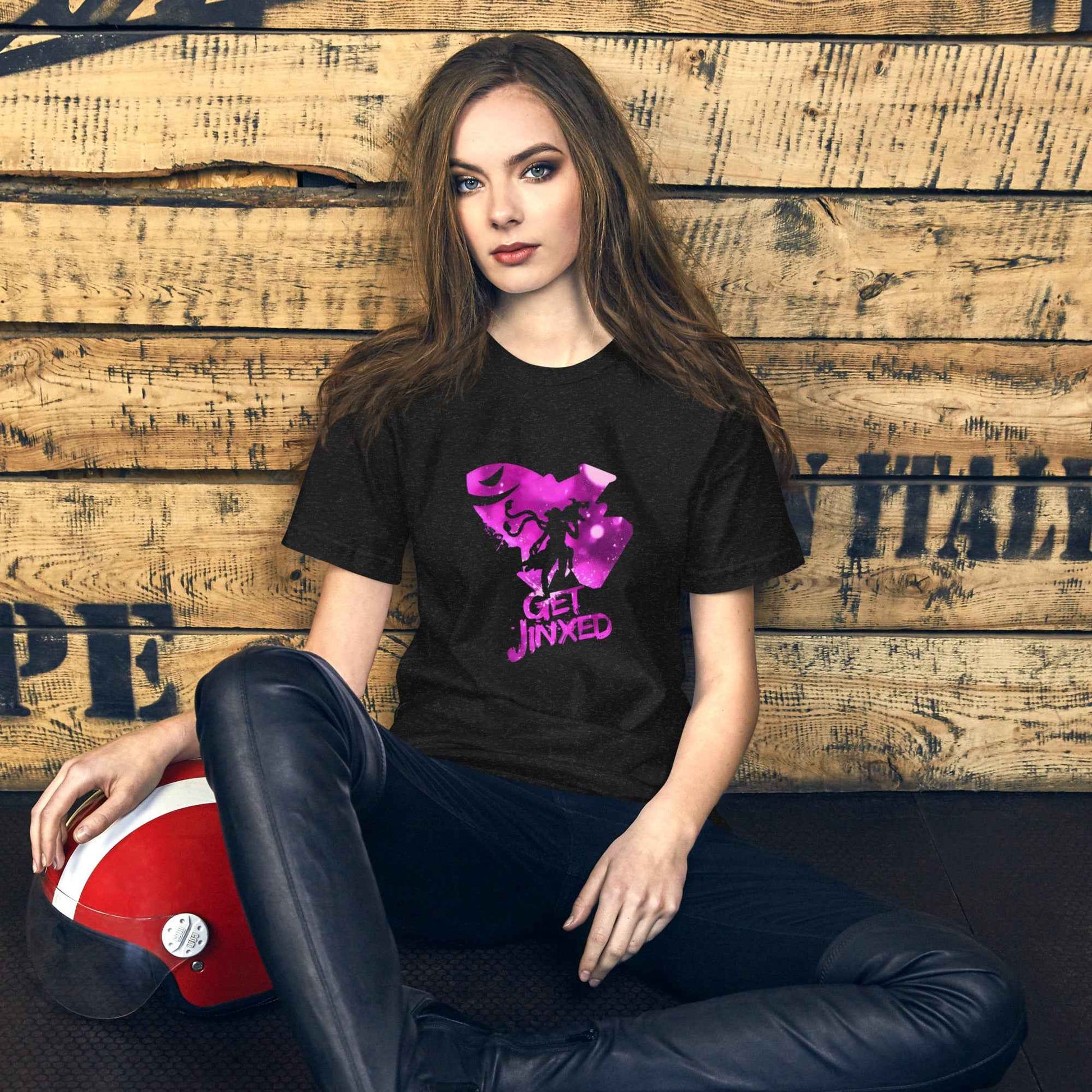 Unisex T-Shirt featuring Arcane Jinx - Get Jinxed Style - BINZAAR