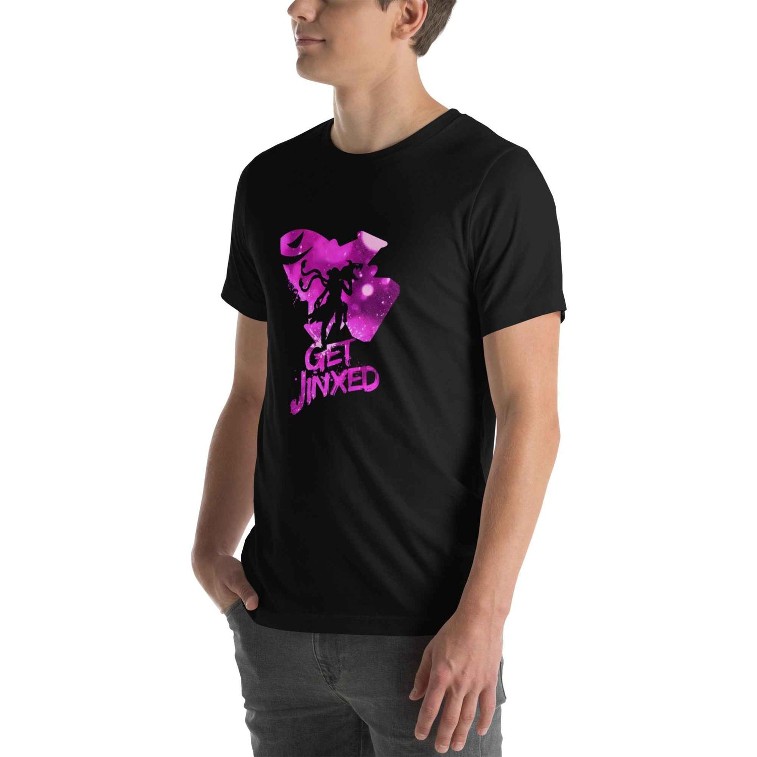 Unisex T-Shirt featuring Arcane Jinx - Get Jinxed Style - BINZAAR